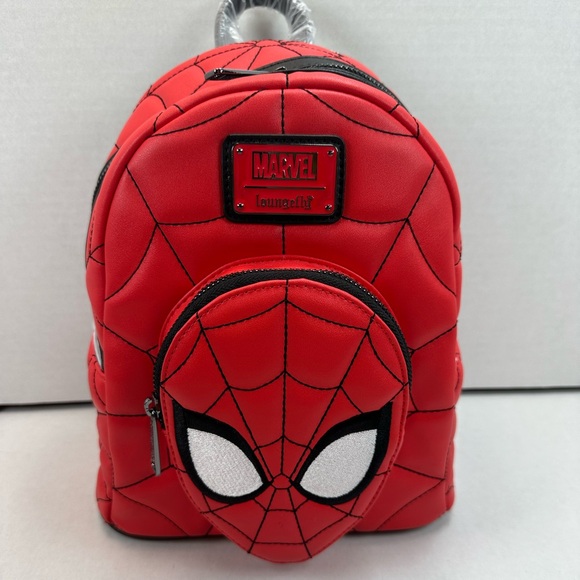 Loungefly Marvel Spider-Man Quilted Mask Set main image 5